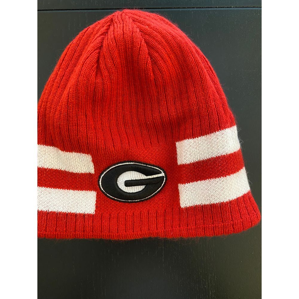 Nike‎ Georgia Bulldogs UGA Dawgs Youth 8/20 Red Knit Hat NCAA SEC Football